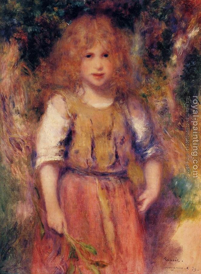 Pierre Auguste Renoir : Gypsy Girl